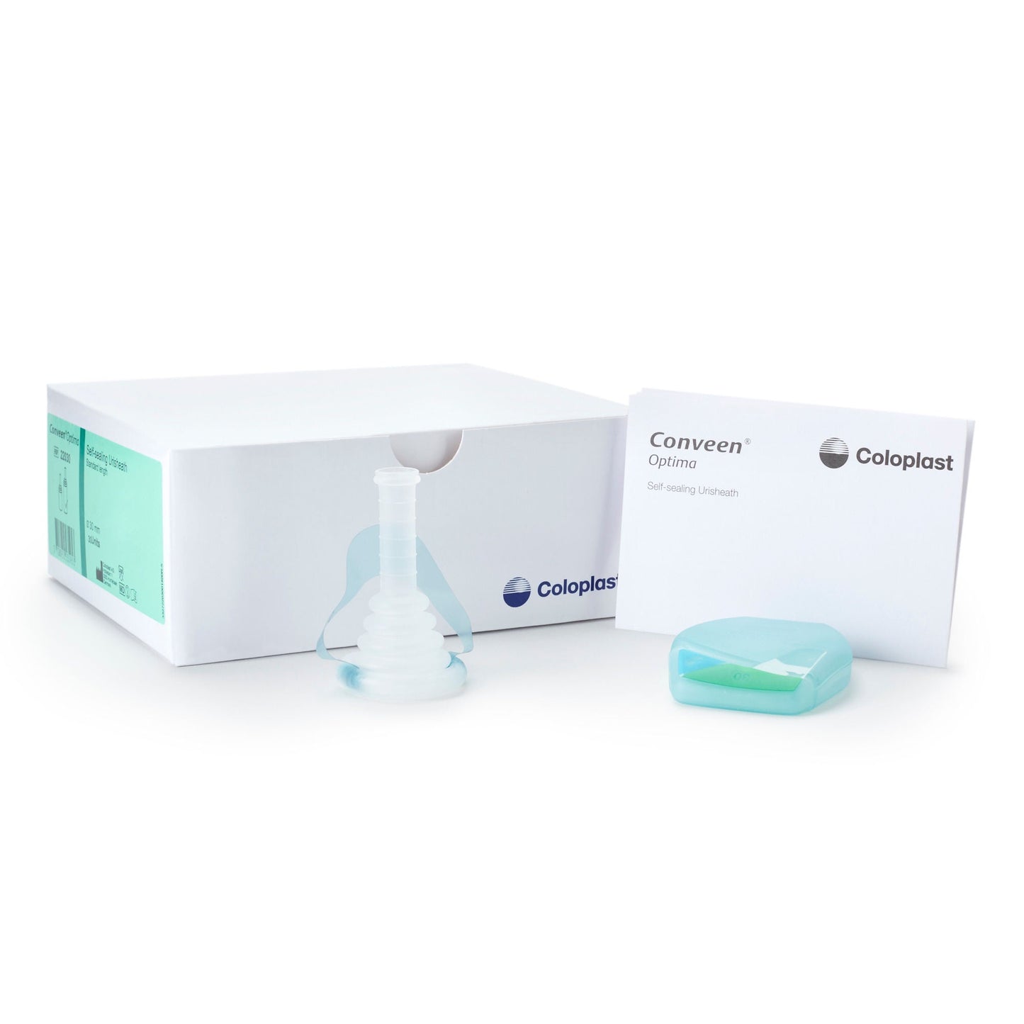 Conveen® Optima Male External Catheter, Self-Adhesive Seal, PSX Silicone, Medium