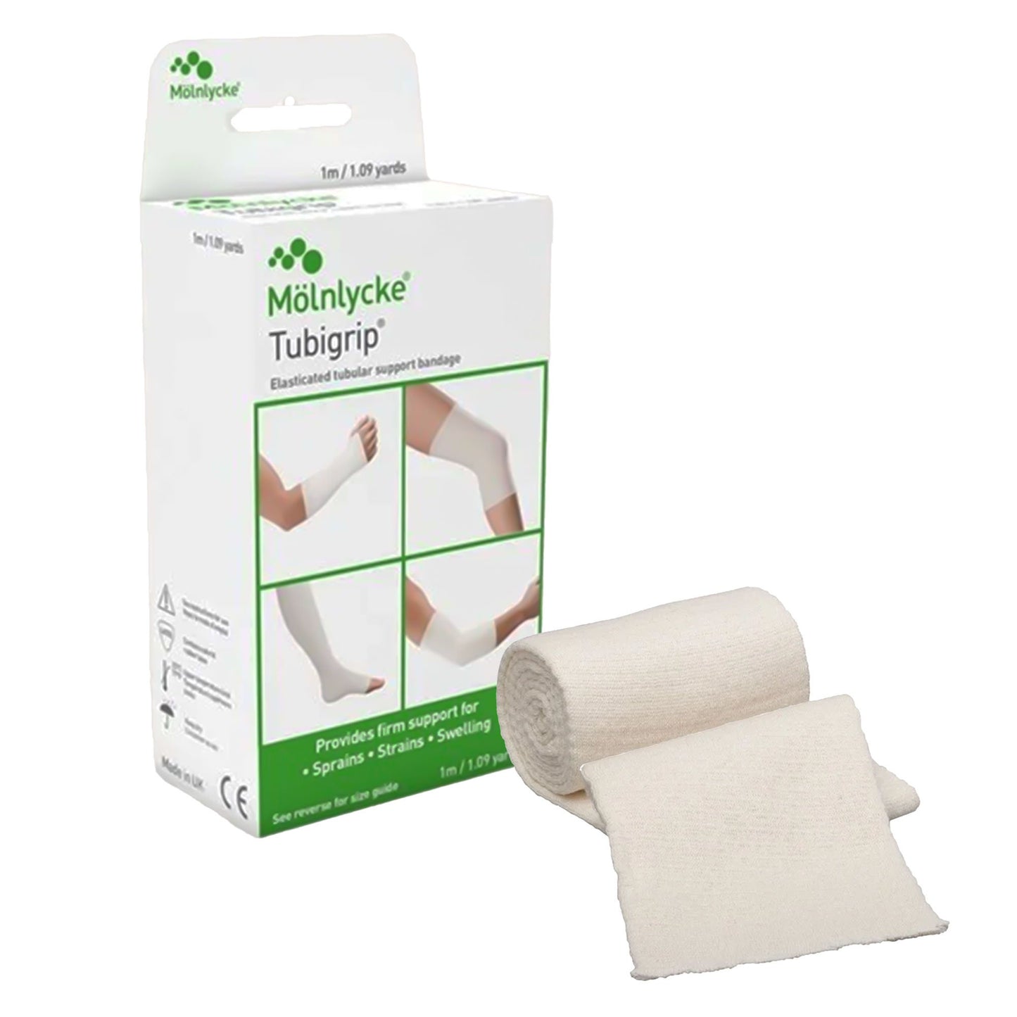 Tubigrip® Pull On Elastic Tubular Support Bandage, Size D