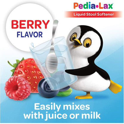 Pedia-Lax® Liquid Stool Softener Berry Flavor