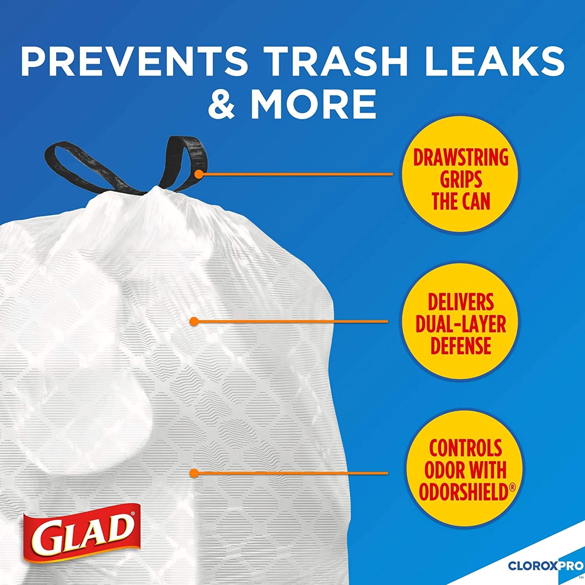 Glad® ForceFlex™ Trash Bag