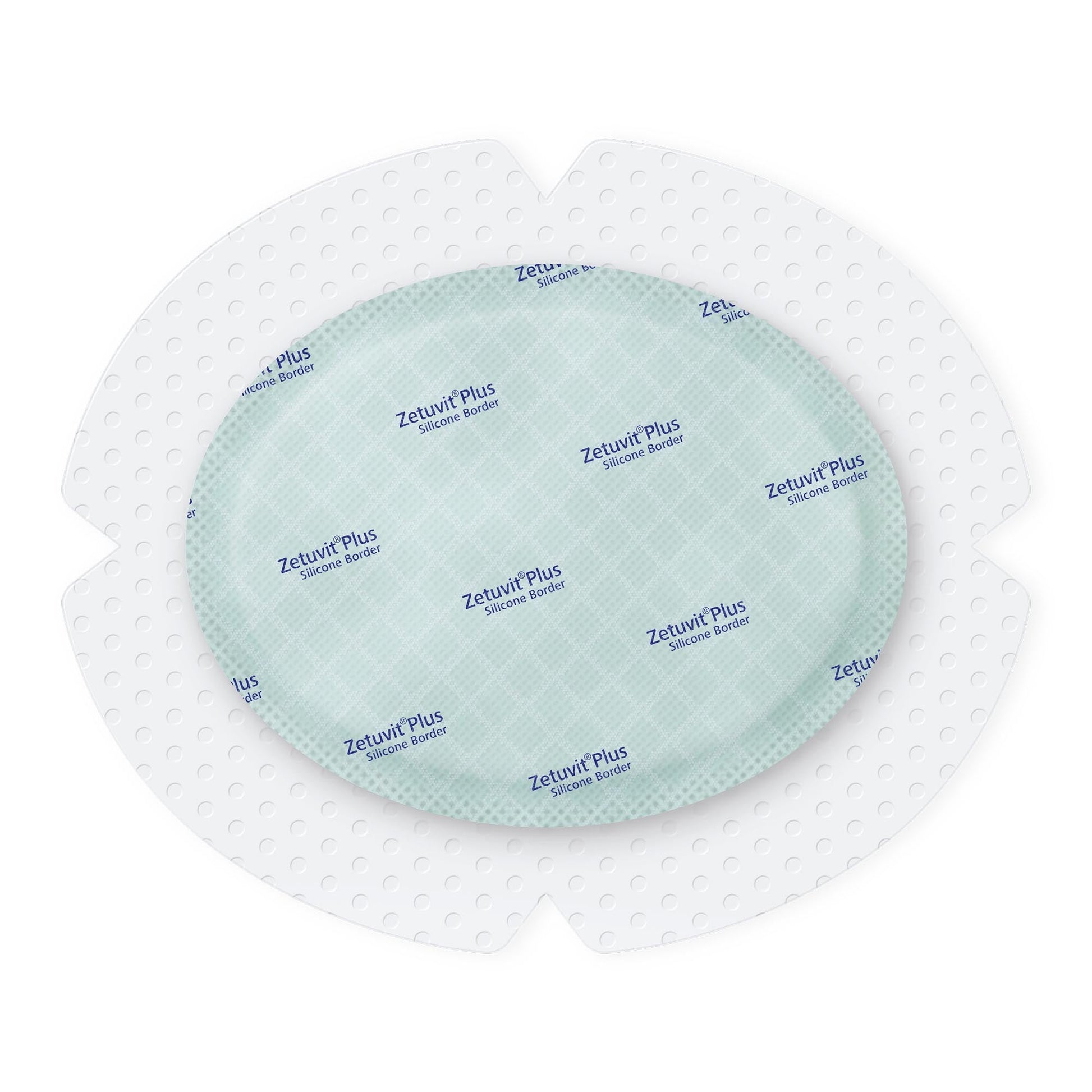 Zetuvit® Plus Silicone Border Super Absorbent Dressing, Oval