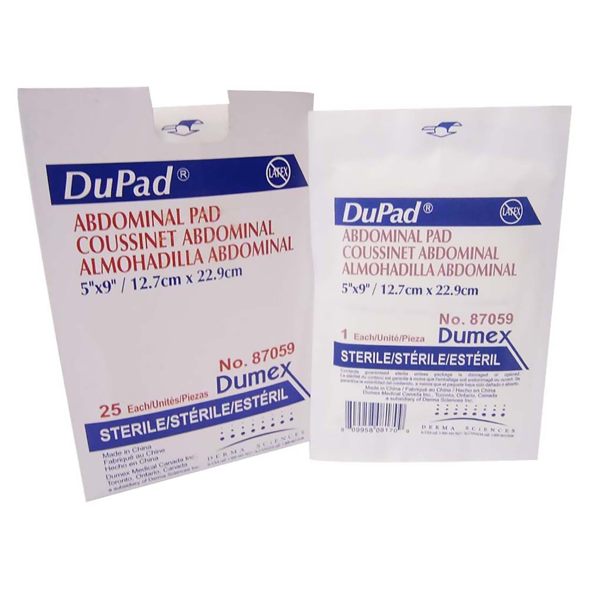 DuPad® Sterile Abdominal Pad, 1-Ply