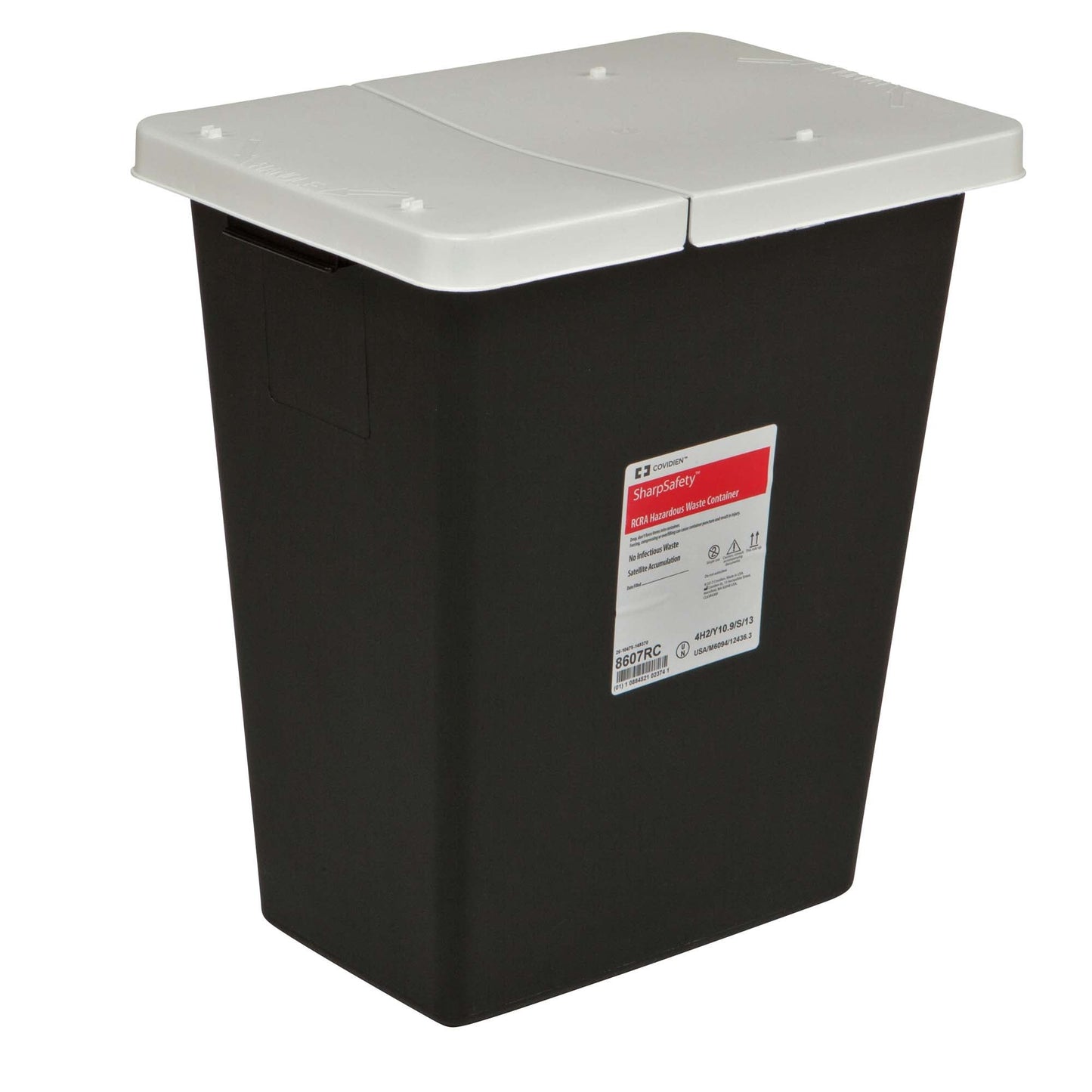 SharpSafety™ RCRA Waste Container, 8 Gallon