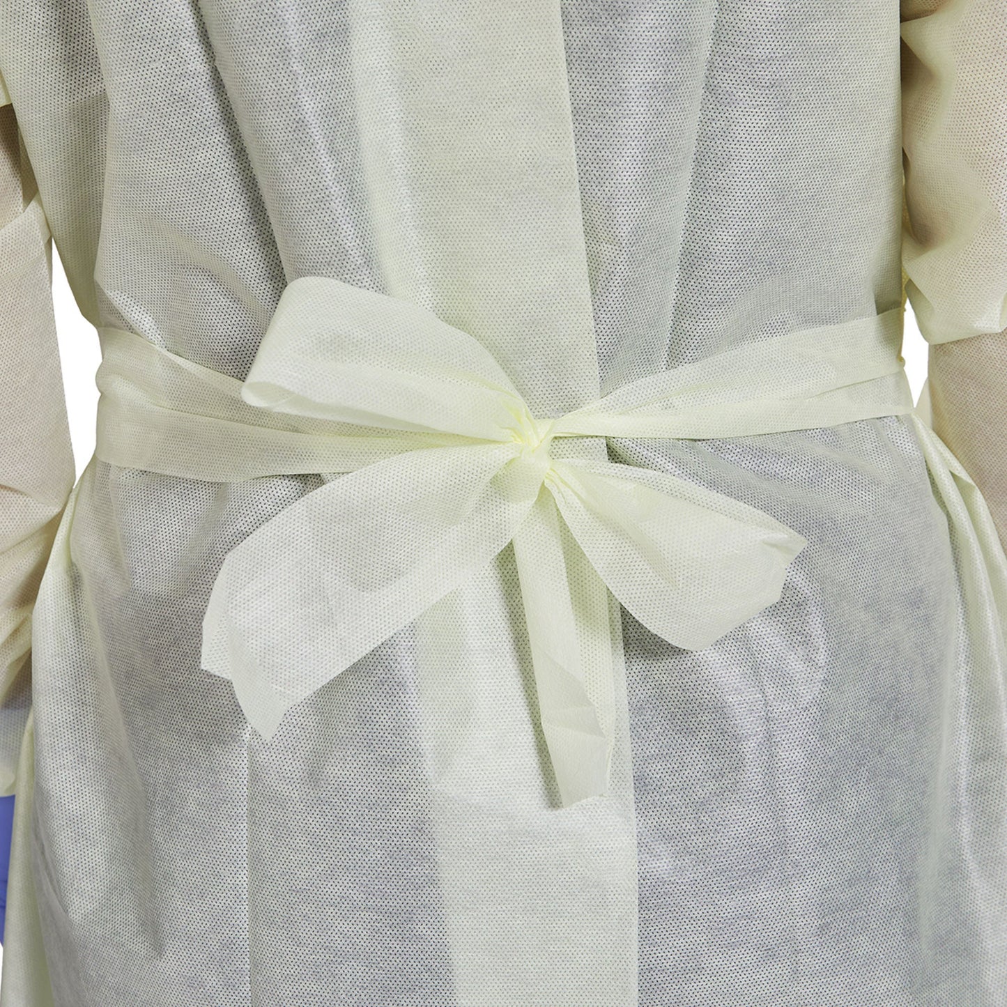 McKesson AAMI Level 2 Isolation Gown, Tape Tab Neck Style, One Size Fits Most