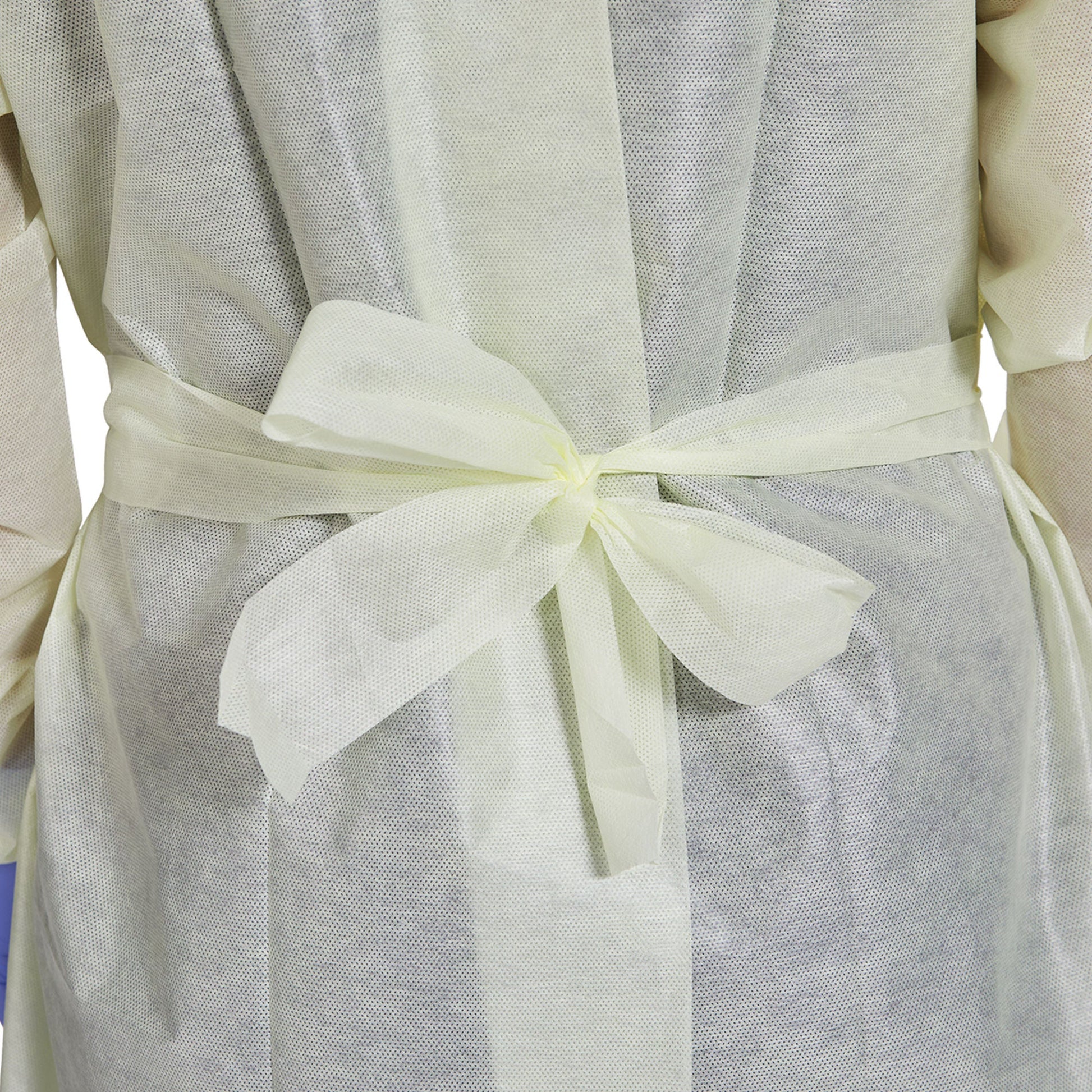 McKesson AAMI Level 2 Isolation Gown, Tape Tab Neck Style, One Size Fits Most
