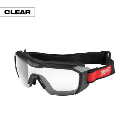 Milwaukee Vented Low-Profile Goggles - Clear Dual Coat Lens 48-73-2060