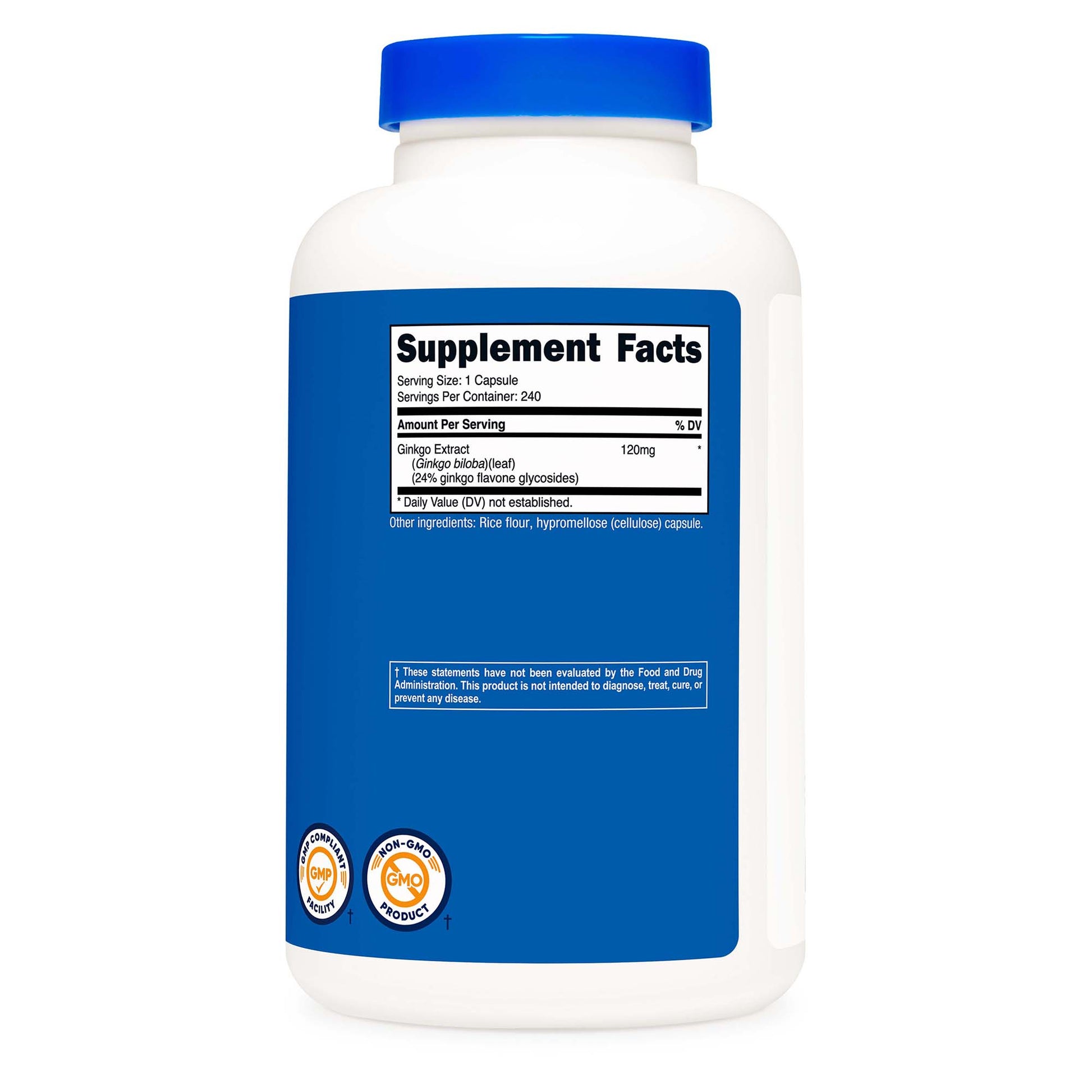 nutricost® 120 mg Ginkgo Biloba Capsules