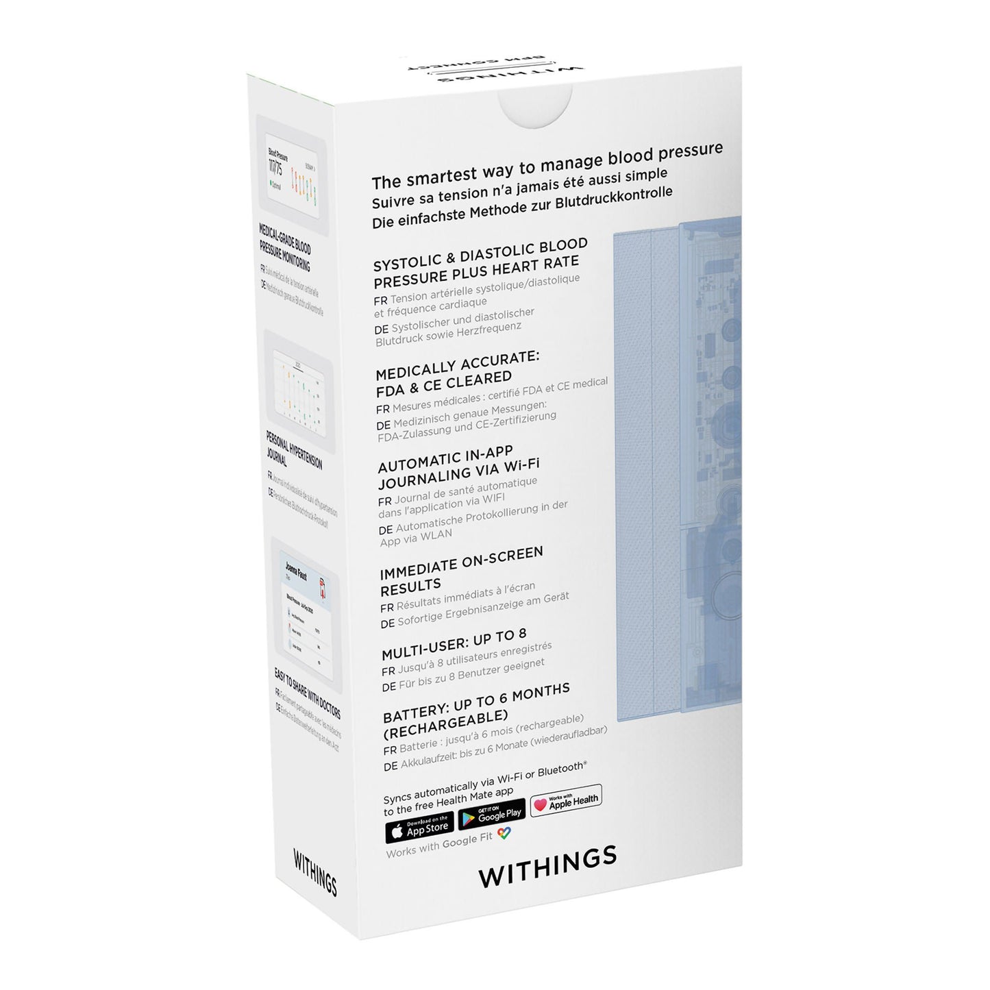 Withings Smart Blood Pressure Monitor
