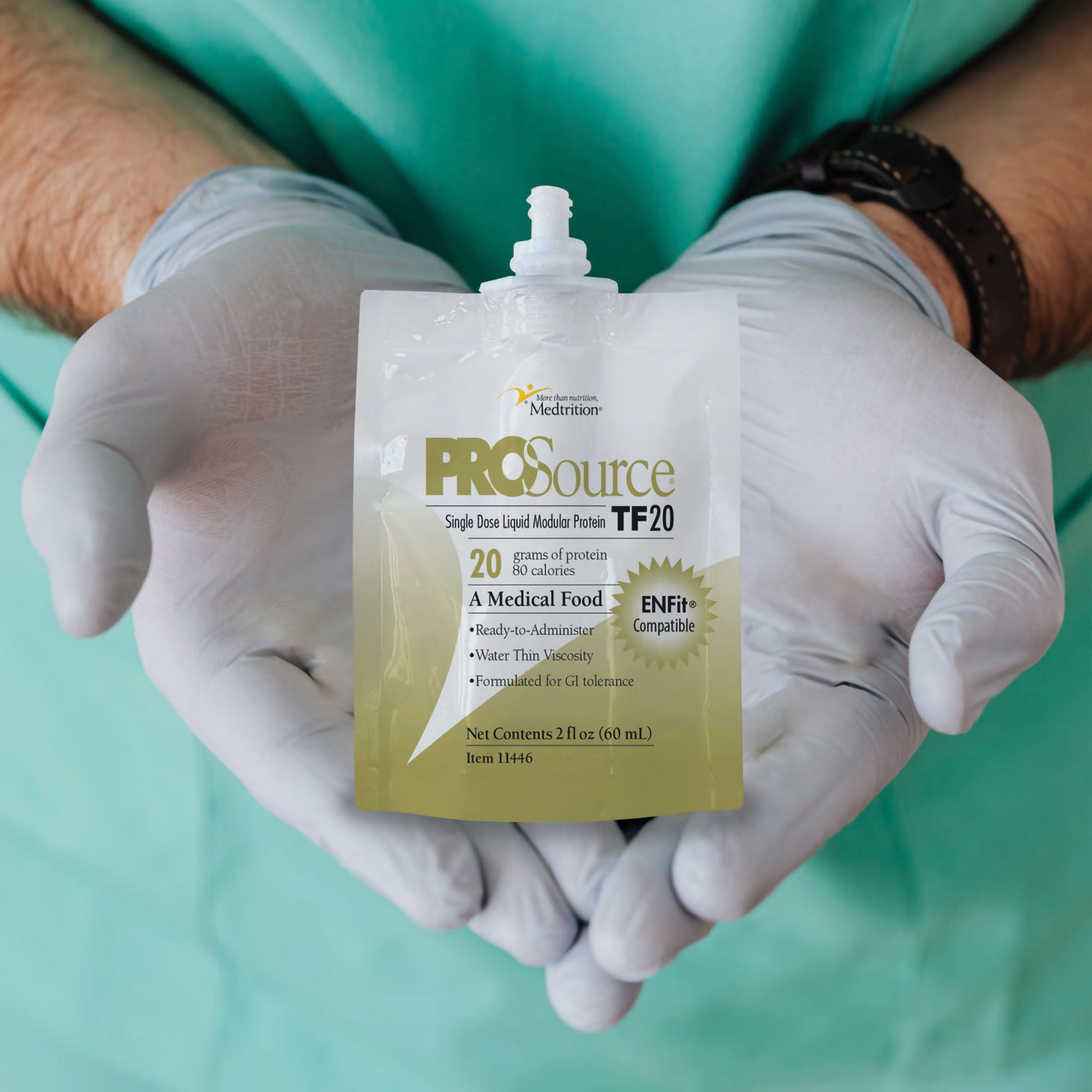 ProSource TF20 Tube Feeding Formula Unflavored Liquid Pouch