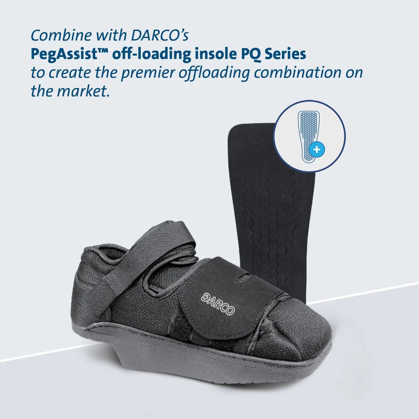 Darco® HeelWedge™ Post-Op Shoe, Large