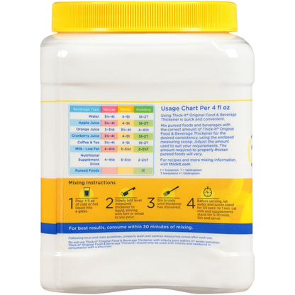 Thick-It® Original Food and Beverage Thickener, Unflavored