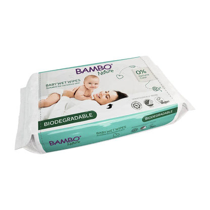 Bambo® Nature Baby Wipes, .
