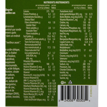 KetoVie 4:1 Plant-Based Protein Oral Supplement Vanilla Flavor Liquid Carton