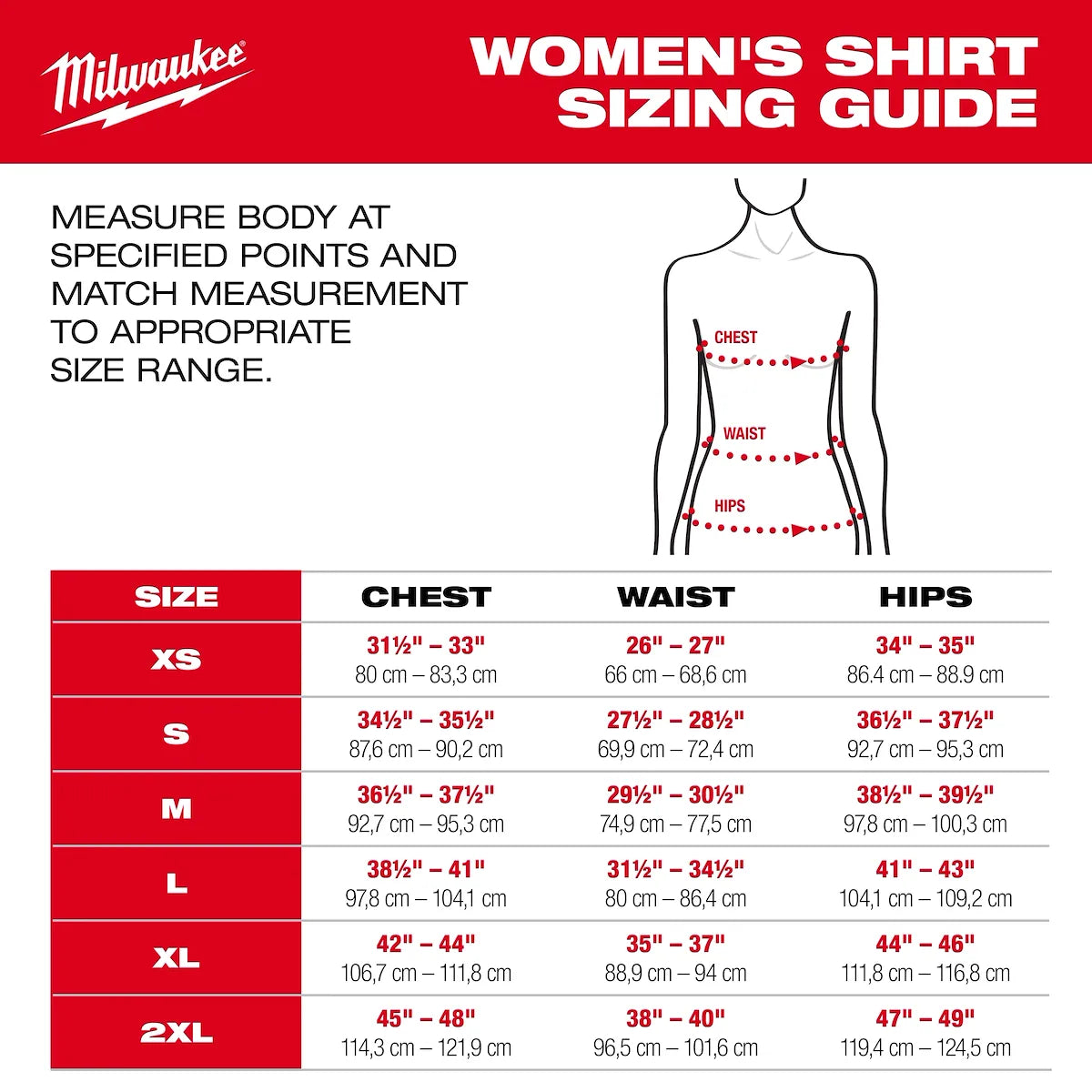 Milwaukee Women's GRIDIRON Logo Tee - Short Sleeve Red L F453R | Cotton