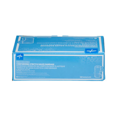 Medline Sterile Conforming Bandage, 1-Ply