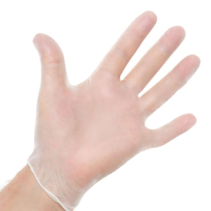 Halyard™ Vinyl Exam Gloves, White - view 4