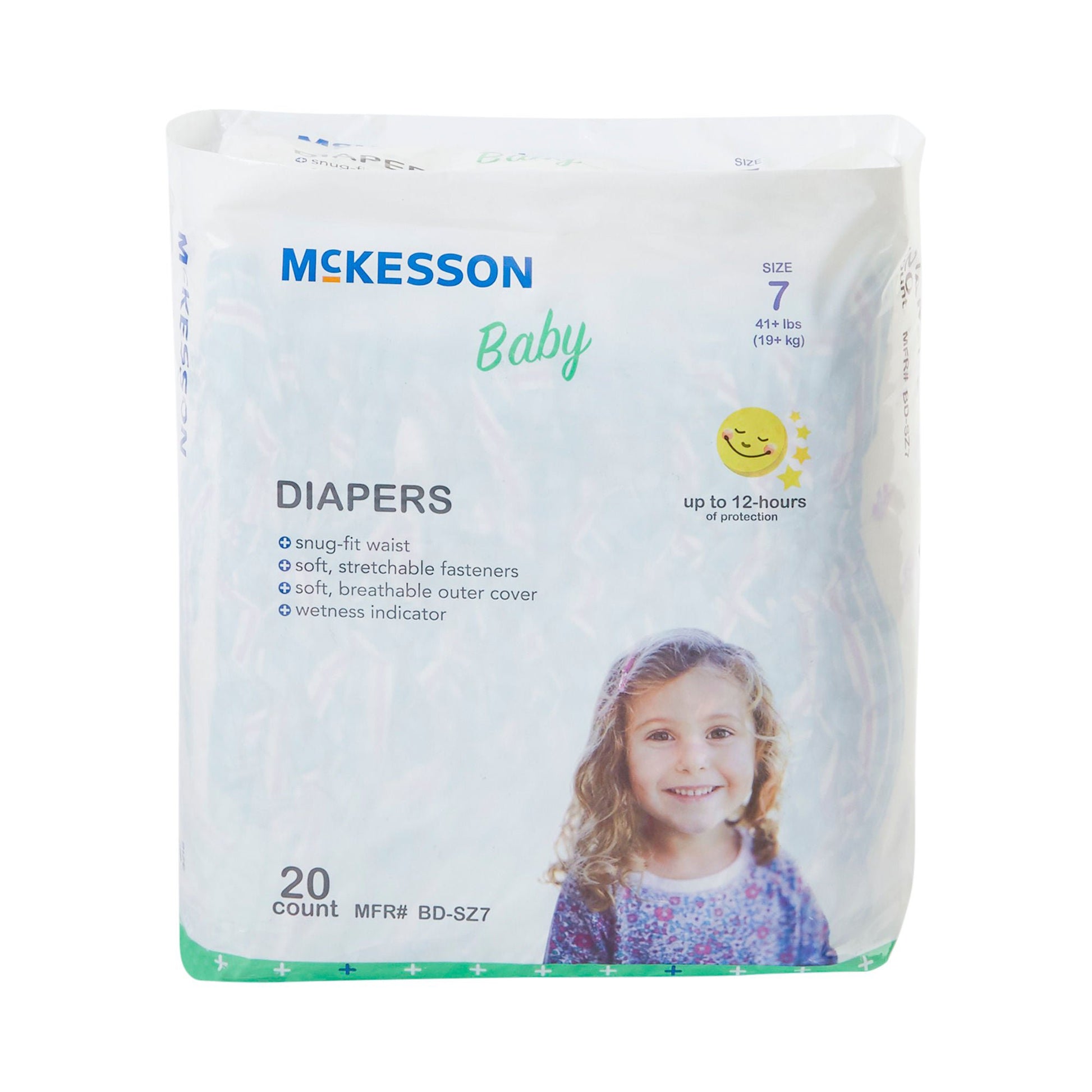 McKesson Baby Diaper, for Children weighing 41+ lbs.