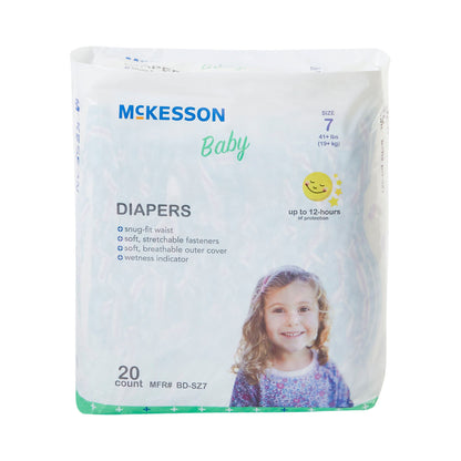 McKesson Baby Diaper, for Children weighing 41+ lbs.