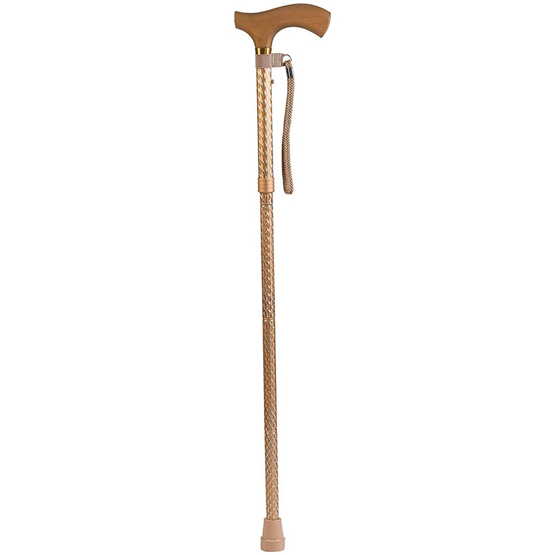 Switch Sticks® Folding Cane, Pearl Gold, 32 to 37 Inch Height
