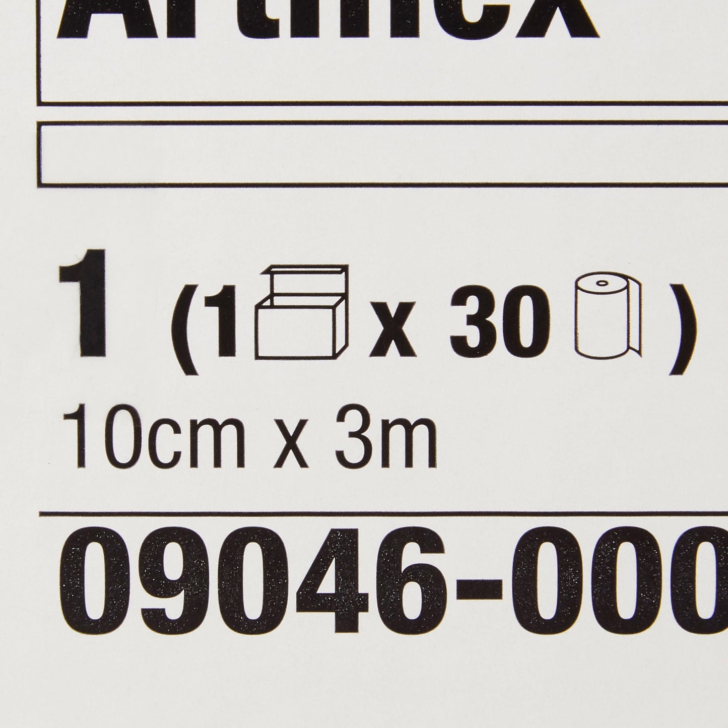 Artiflex® White Undercast Padding Bandage, 10 Centimeter x 3 Meter