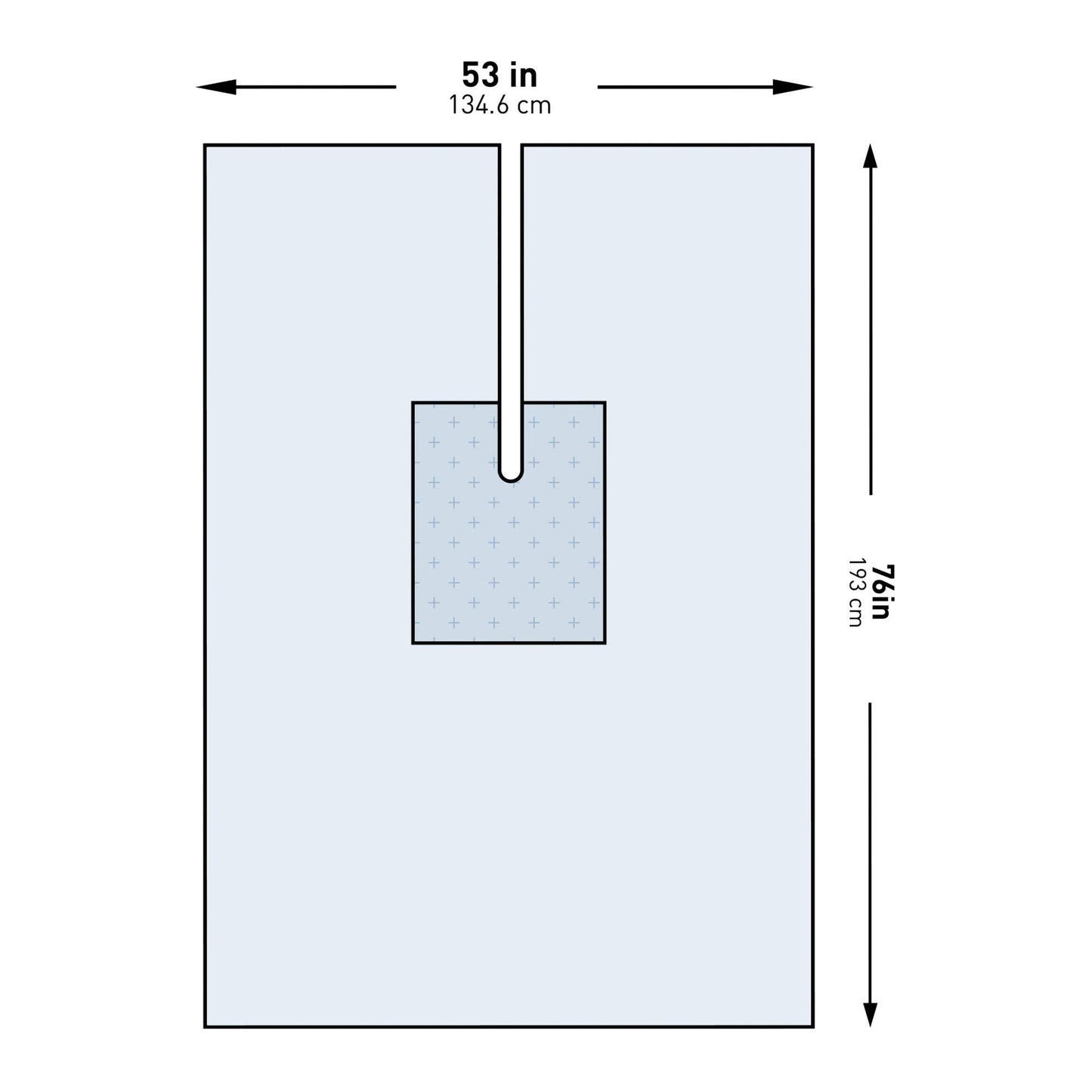 McKesson Sterile U-Drape with Split