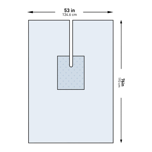 McKesson Sterile U-Drape with Split