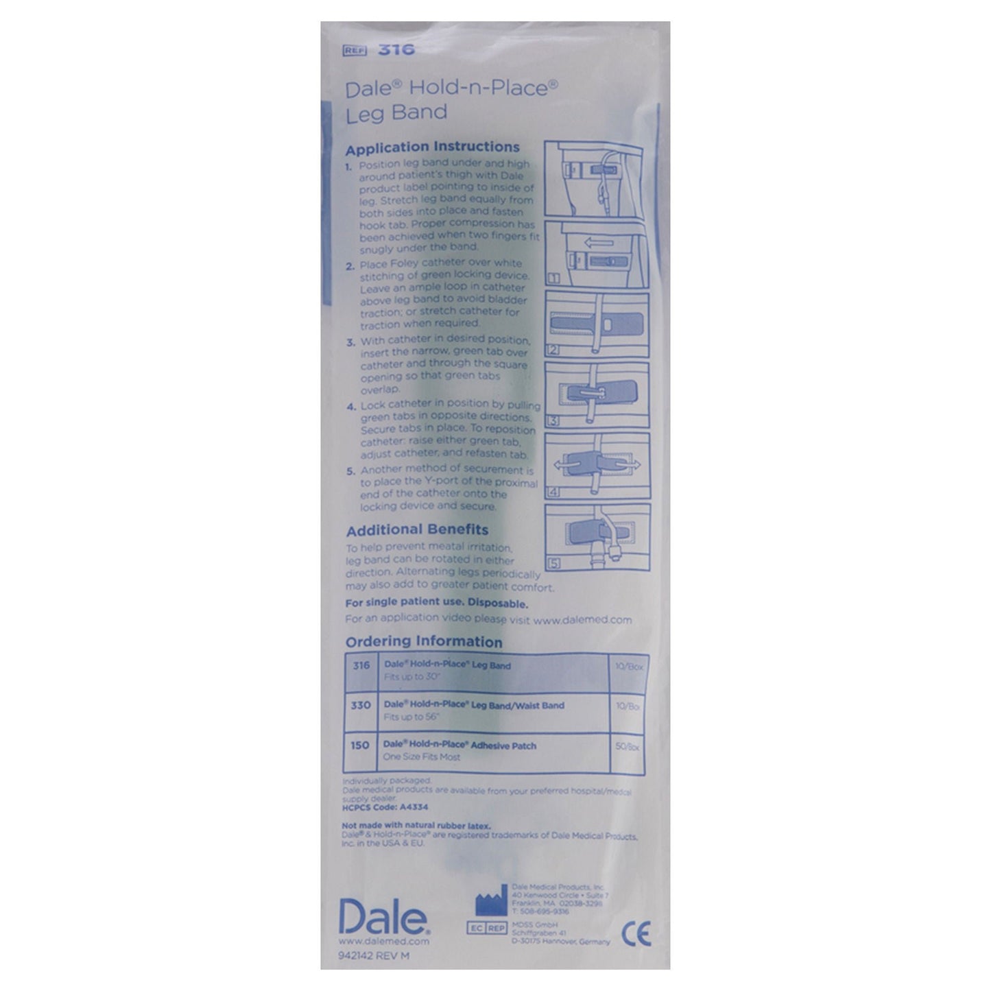 Dale® Leg Strap, Up to 30 Inches
