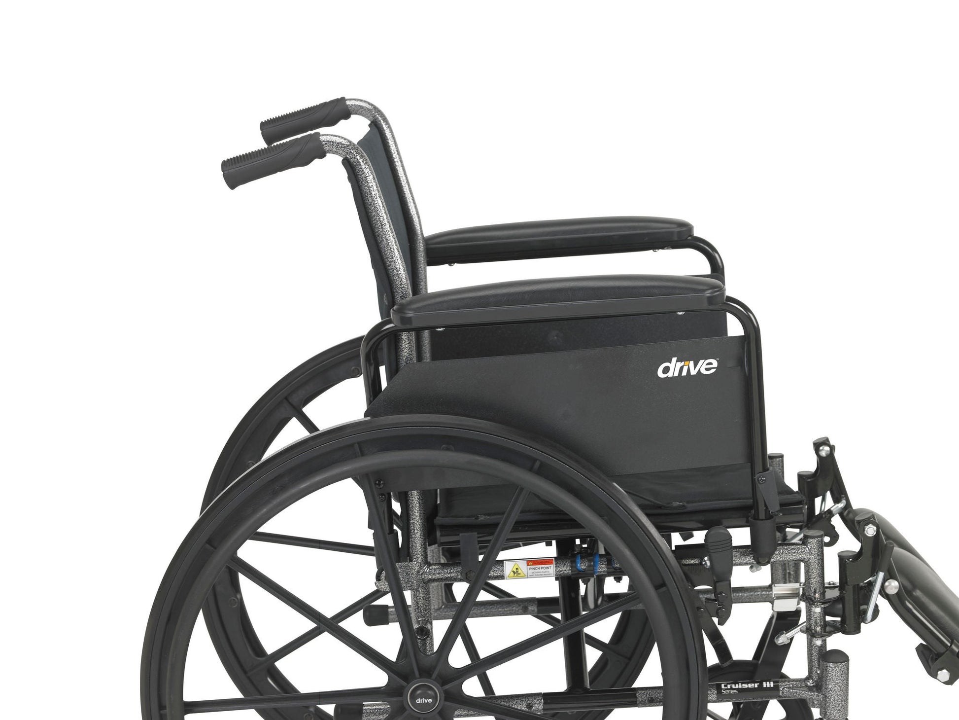drive™ Cruiser III Lightweight Wheelchair, 18-inch Seat Width