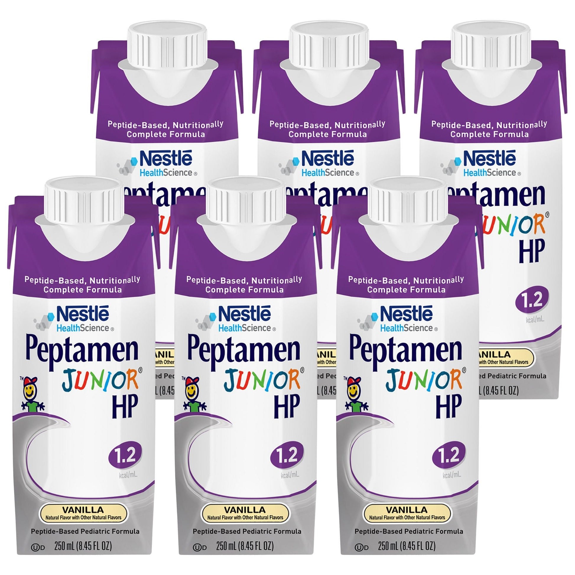 Peptamen Junior® HP Peptide-Based Pediatric Formula, Vanilla, carton