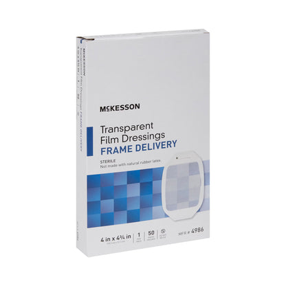 McKesson Octagonal Sterile Dressing with Frame-Style Delivery