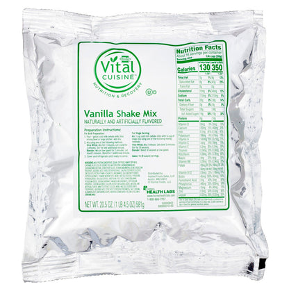 Vital Cuisine® Shake Mix, Vanilla Flavor