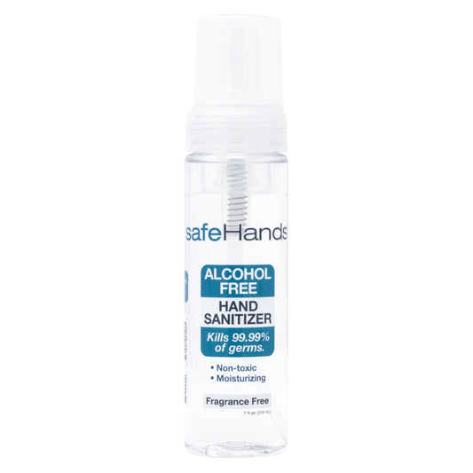 safeHands® Alcohol-Free Hand Sanitizer Bottle, Unscented