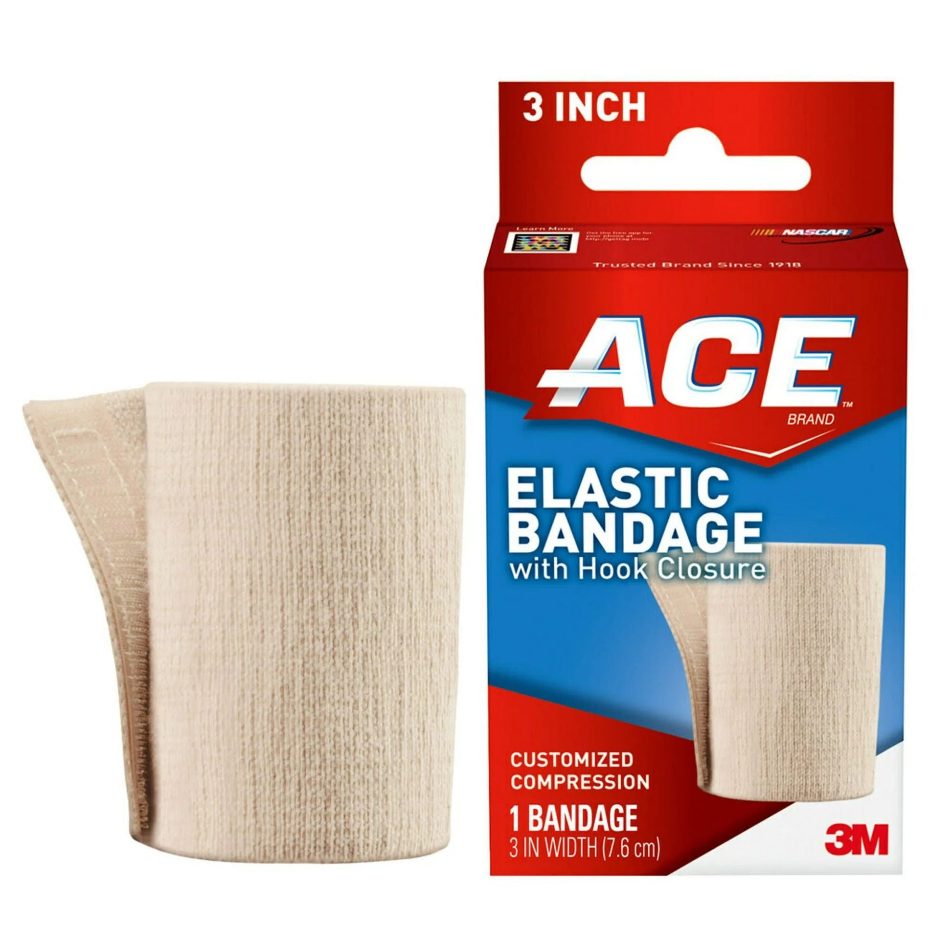 3M™ Ace™ Single hook-and-loop closure Elastic Bandage, Width