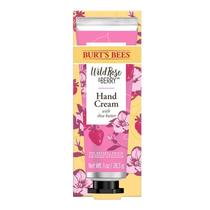 Burt's Bees® Hand Cream Wild Rose and Berry, Tube