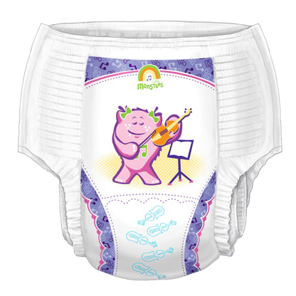 Curity Training Pants, Medium for Little Girls weighing 18 – 34 lbs.