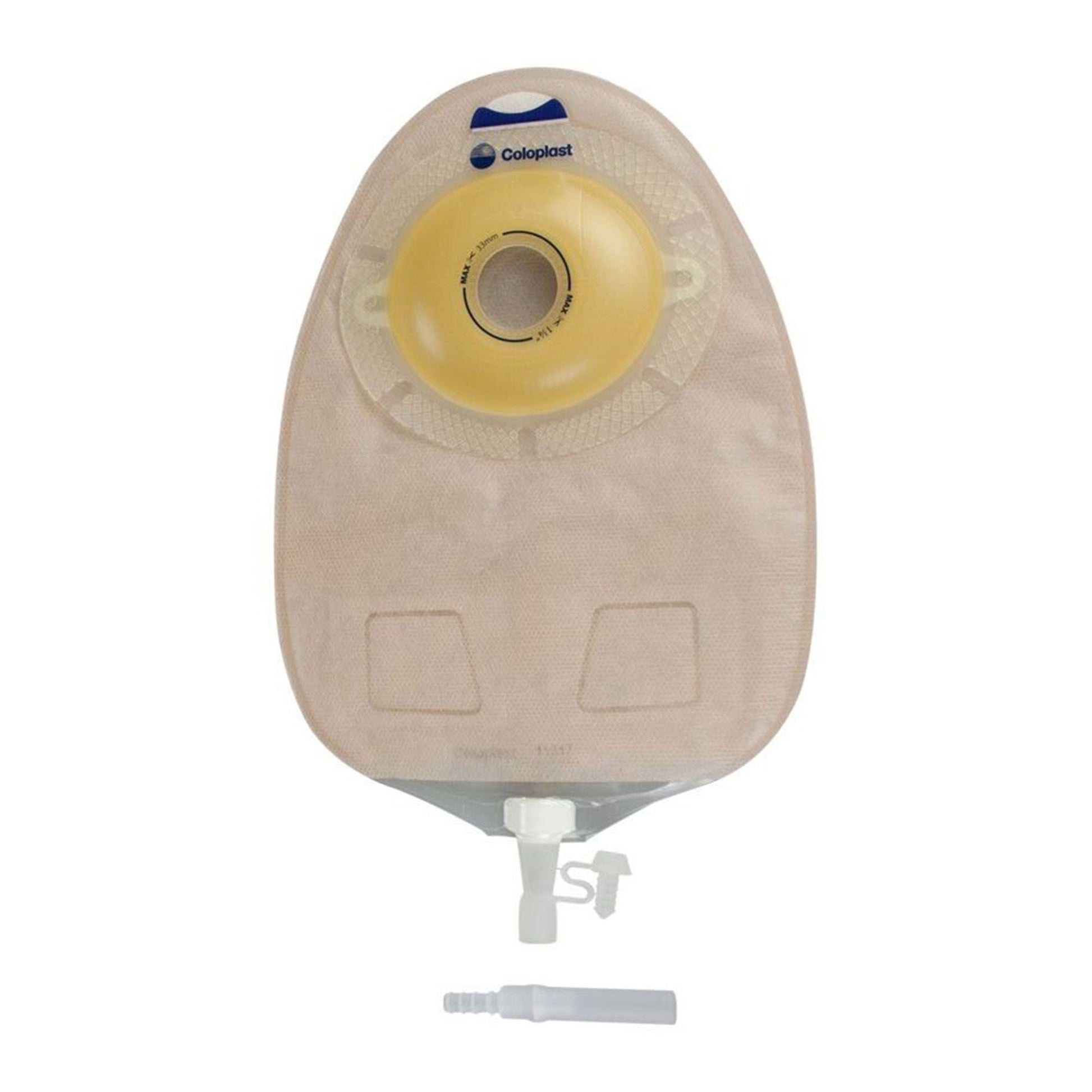 SenSura® Convex Light 1-Piece Opaque Urostomy Pouch, Stoma