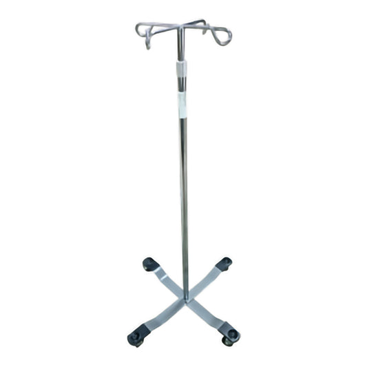 IV Stand Floor Stand 4 Hooks 4 Legs with Casters