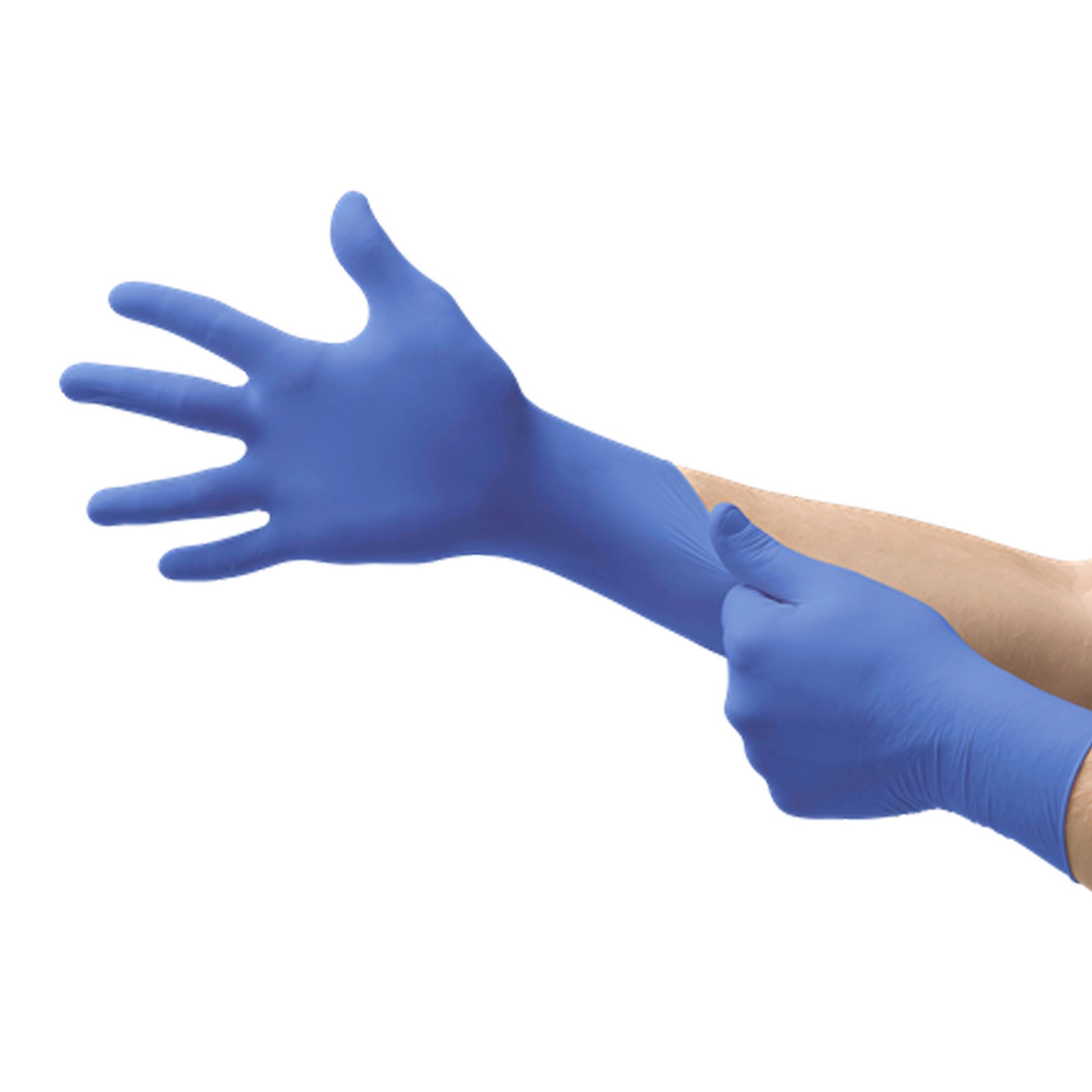 Ultraform® Nitrile Exam Gloves, Blue - view 4