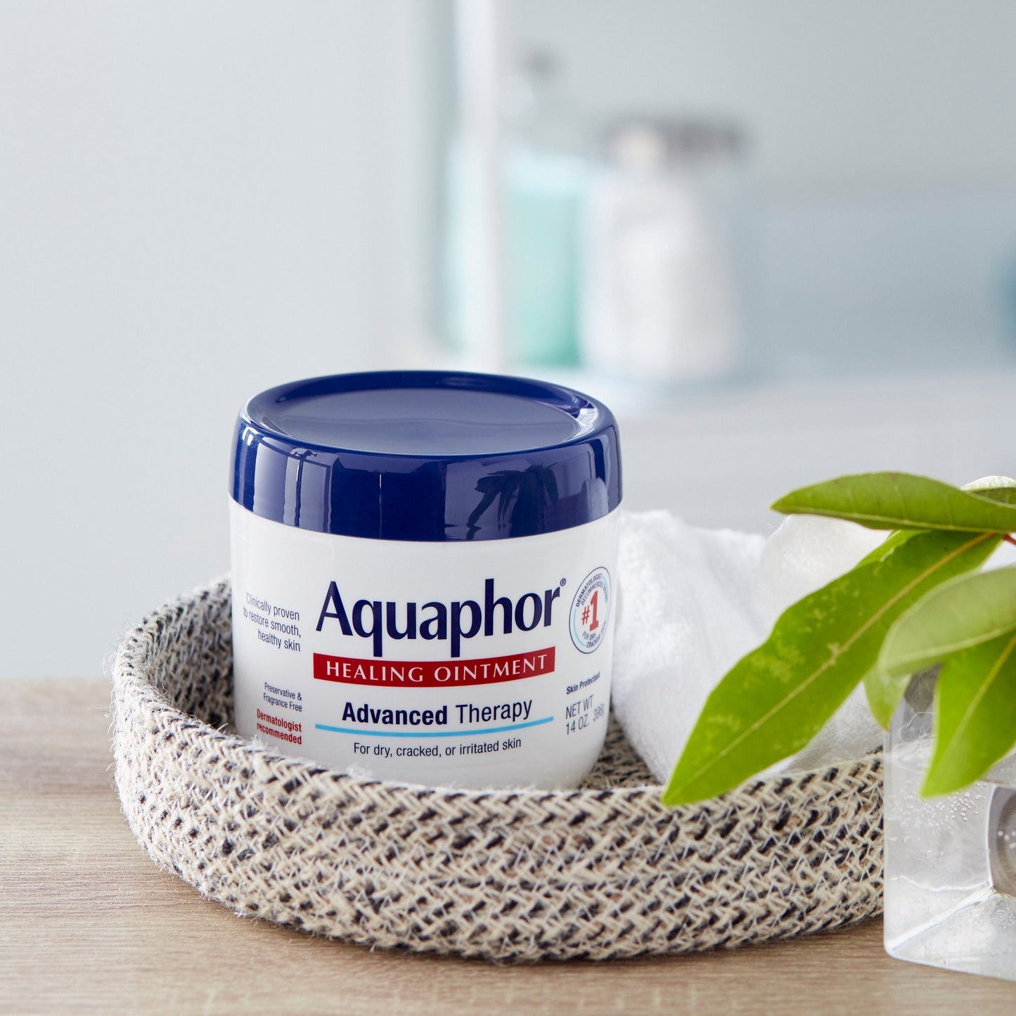 Aquaphor® Advanced Therapy Healing Moisturizer Ointment, Jar
