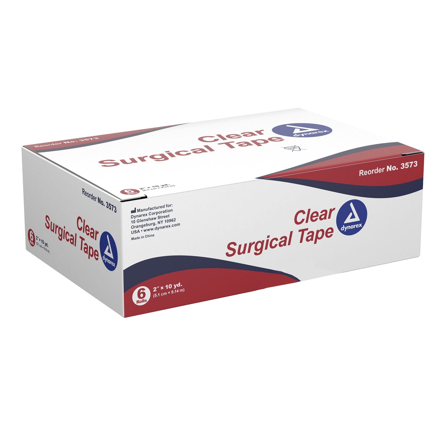 dynarex® Adhesive Medical Tape, Transparent