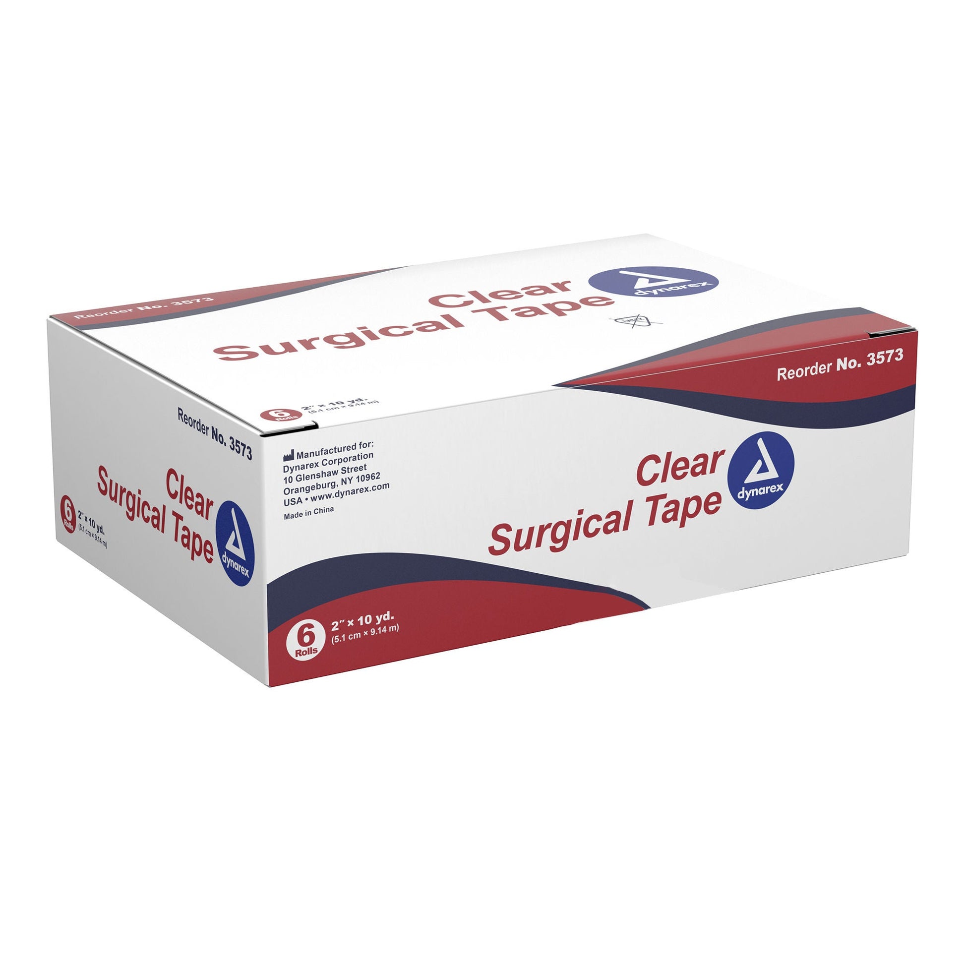 dynarex® Adhesive Medical Tape, Transparent