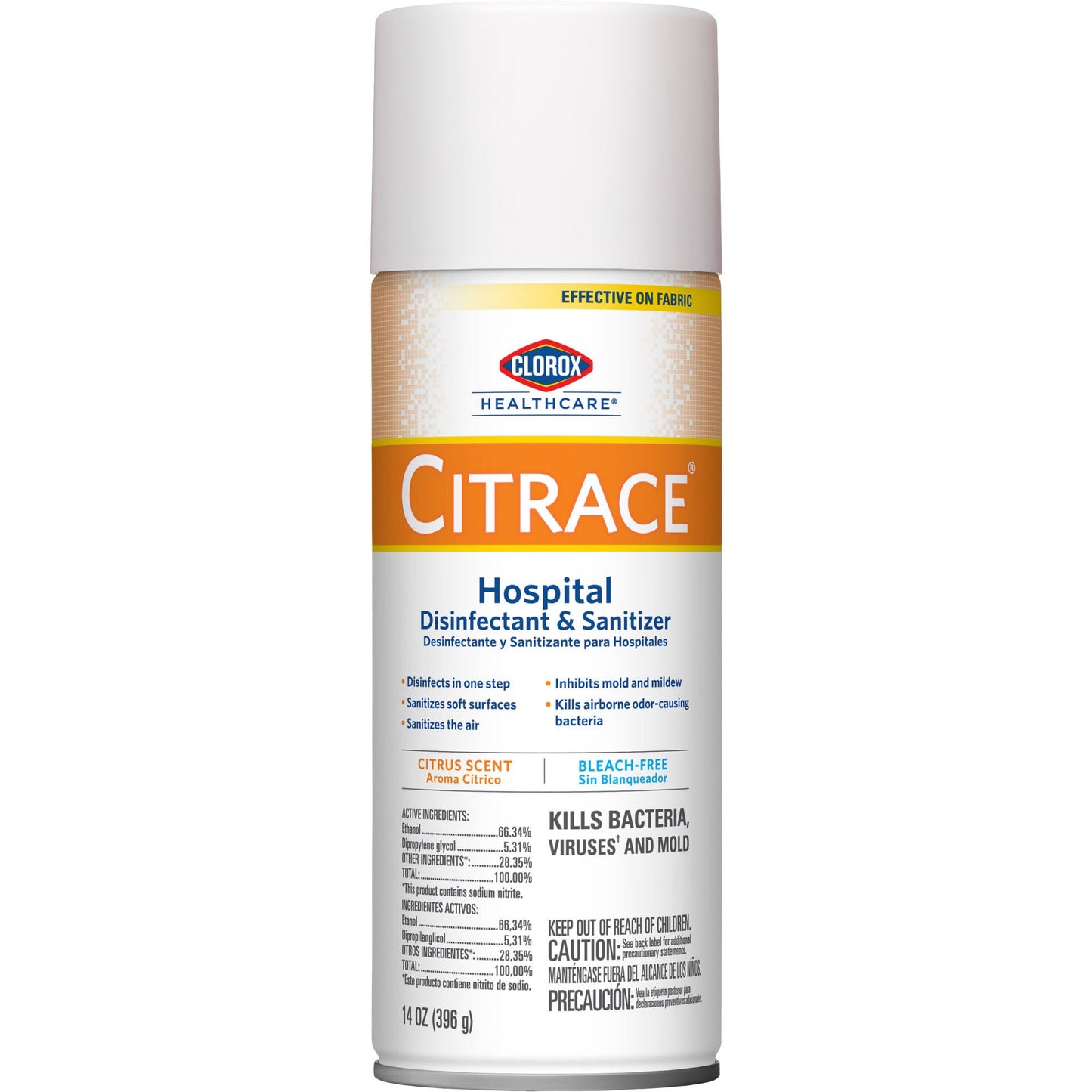 Clorox Healthcare® Citrace® Hospital Disinfectant & Sanitizer, Citrus Scent