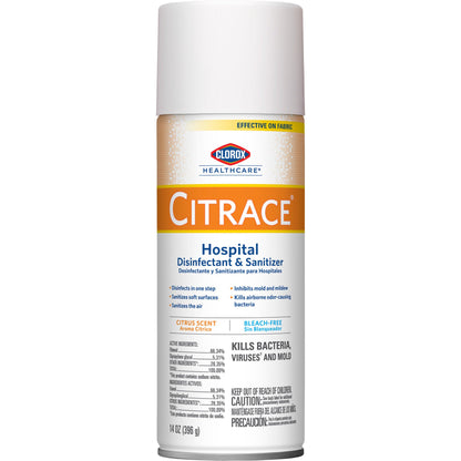 Clorox Healthcare® Citrace® Hospital Disinfectant & Sanitizer, Citrus Scent