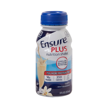 Ensure® Plus Nutrition Shake, Vanilla, bottle