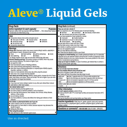 Aleve Liquid Gels