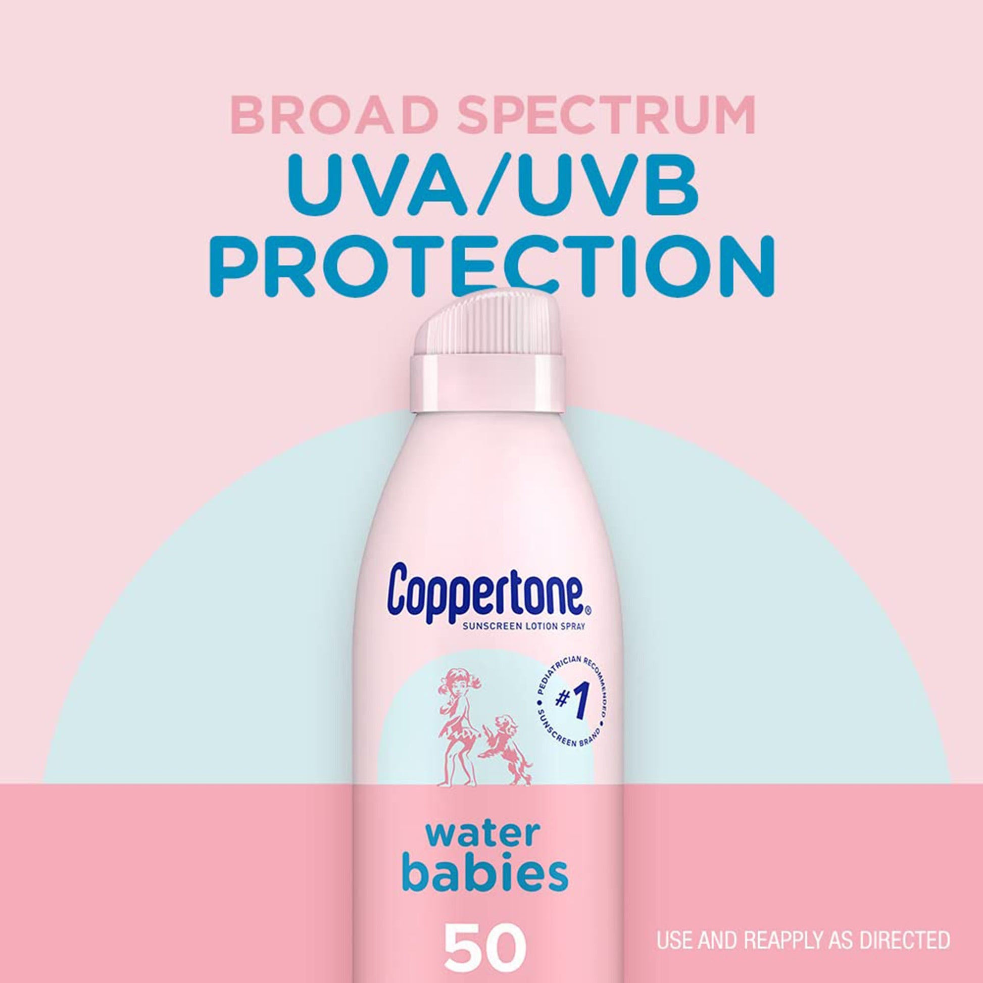 Coppertone® Water Babies Sunscreen Spray, SPF 50