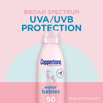 Coppertone® Water Babies Sunscreen Spray, SPF 50