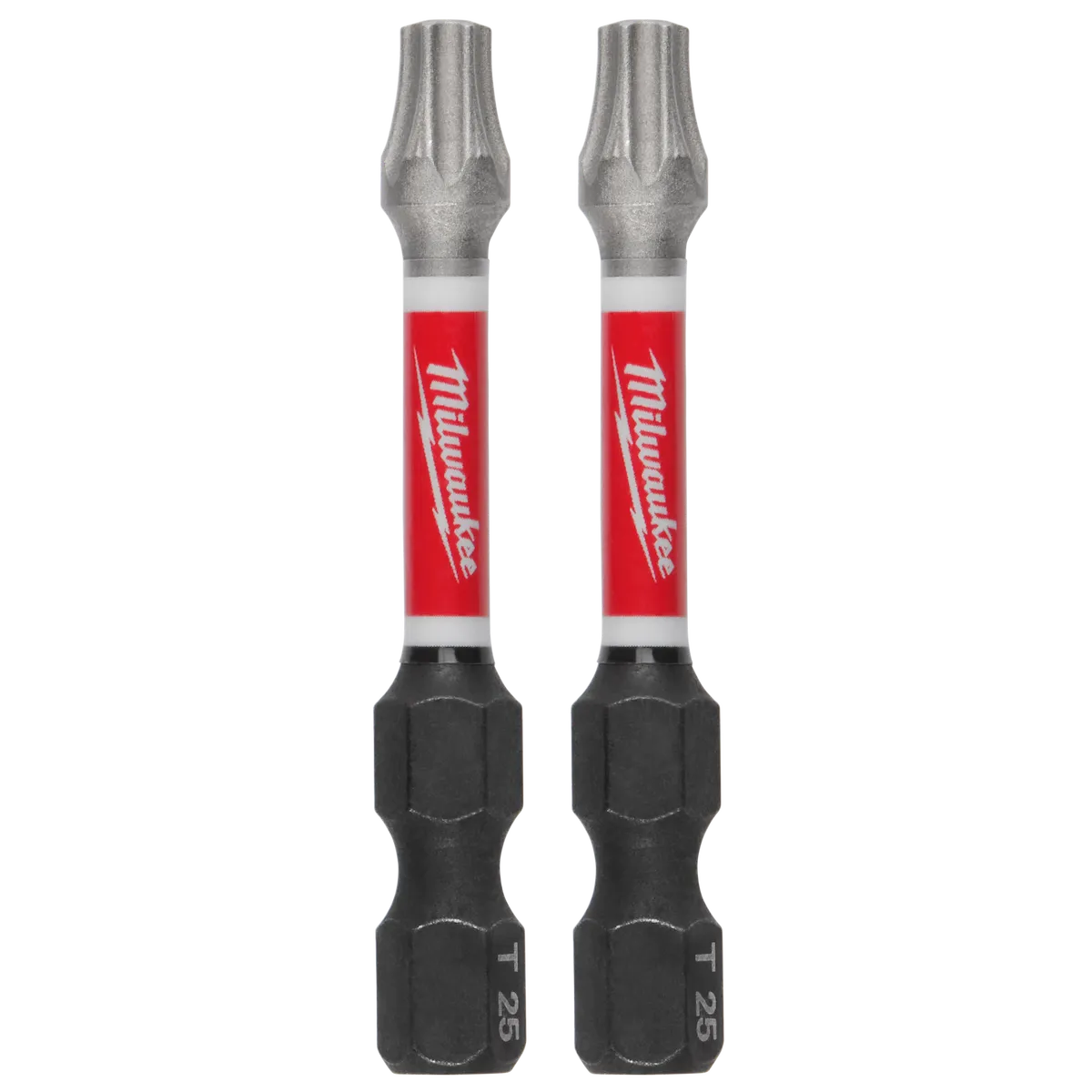 Milwaukee SHOCKWAVE Impact Duty 2" Power Bit TORX T25 Bulk 25 48-32-4785 | T25 Drive
