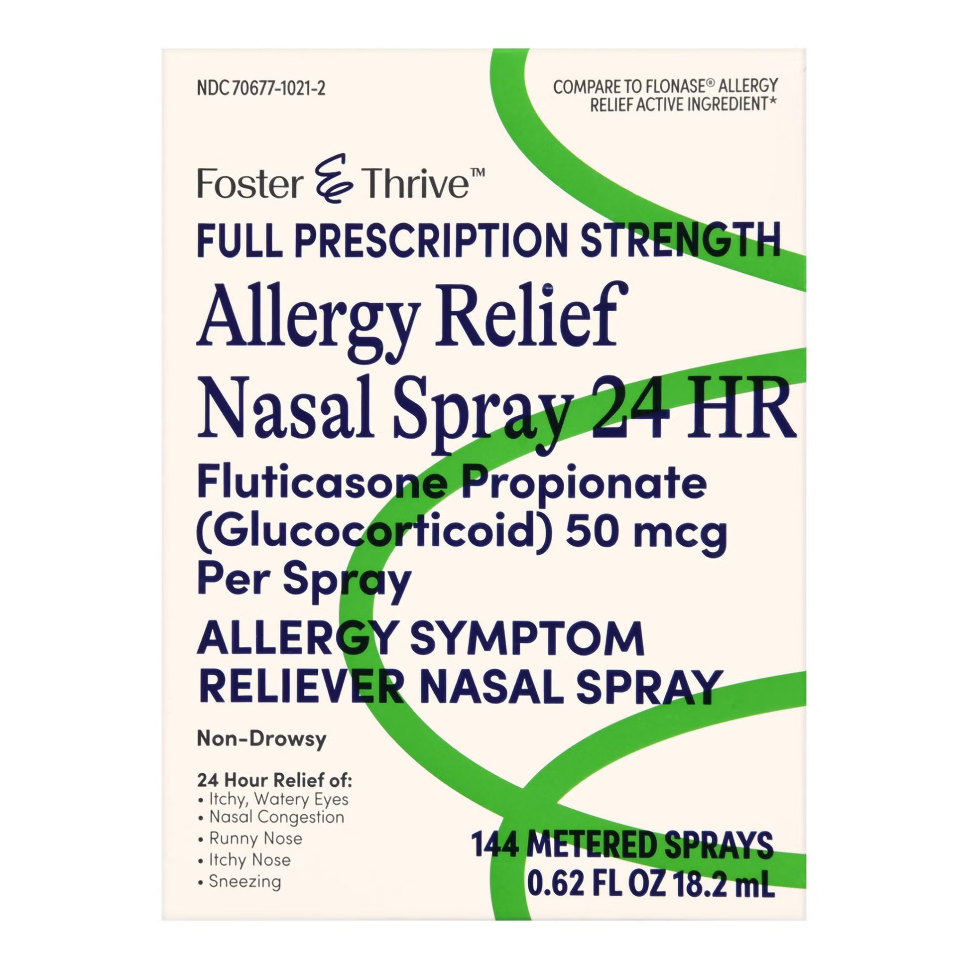 Foster & Thrive™ Allergy Relief Nasal Spray 24 HR Fluticasone Propionate