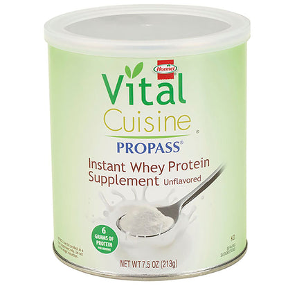 Vital Cuisine® ProPass® Instant Whey Protein Supplement, Can